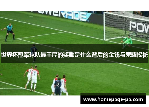 世界杯冠军球队最丰厚的奖励是什么背后的金钱与荣耀揭秘